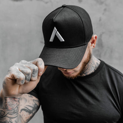 A-FRAME CAP | BLACK WHITE