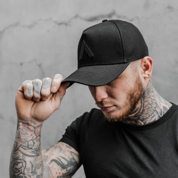 A-FRAME CAP | BLACK BLACK